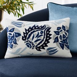 Izlara Floral Applique Pillow Cover