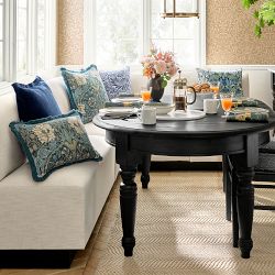 Morris &amp; Co. x Williams Sonoma Home Reversible Performance Pillow Cover, Larkspur