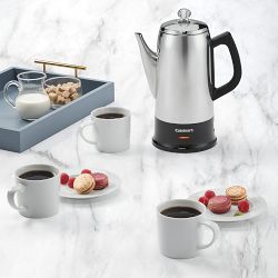 Cuisinart Classic Stainless-Steel Percolator, 12-cup