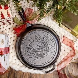Lodge Seasoned Cast Iron Gnome Skillet, 10 1/4"