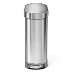 simplehuman™ 45-Liter Slim Hands-Free Kitchen Step Trash Can with Liner Rim