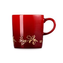 Le Creuset Holly Mugs