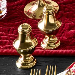 Heirloom Gold Salt &amp; Pepper Shakers