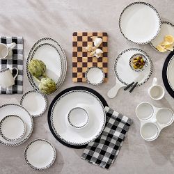 MacKenzie-Childs Everyday Stoneware Trio Dipping Bowls