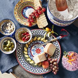 Sicily Three-Section Condiment Dish