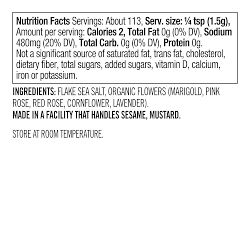 Williams Sonoma Floral Finishing Salt