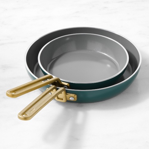 GreenPan Stanley Tucci Ceramic Nonstick Fry Pan, Set of 2 Simolary simolary.com