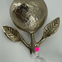 OPEN BOX: Williams Sonoma Home x Josh Young Fruit Ornaments, Set of 3, Gold