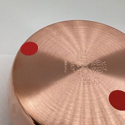 OPEN BOX: Ruffoni Historia Disney© Hammered Copper Saucepan with Pluto Knob, 2 1/2-Qt.