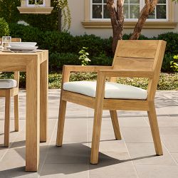 Larnaca Outdoor Natural Teak Dining Armchair
