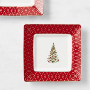 【新品】　WILLIAMS-SONOMA クリスマスプレート img27d.jpg