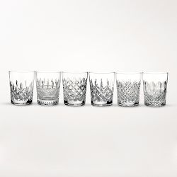 Waterford Lismore Connoisseur Heritage Double Old-Fashioned Glasses, Set of 6