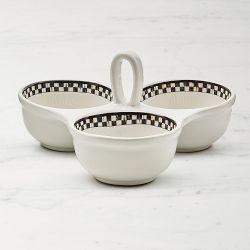 MacKenzie-Childs Everyday Stoneware Trio Dipping Bowls