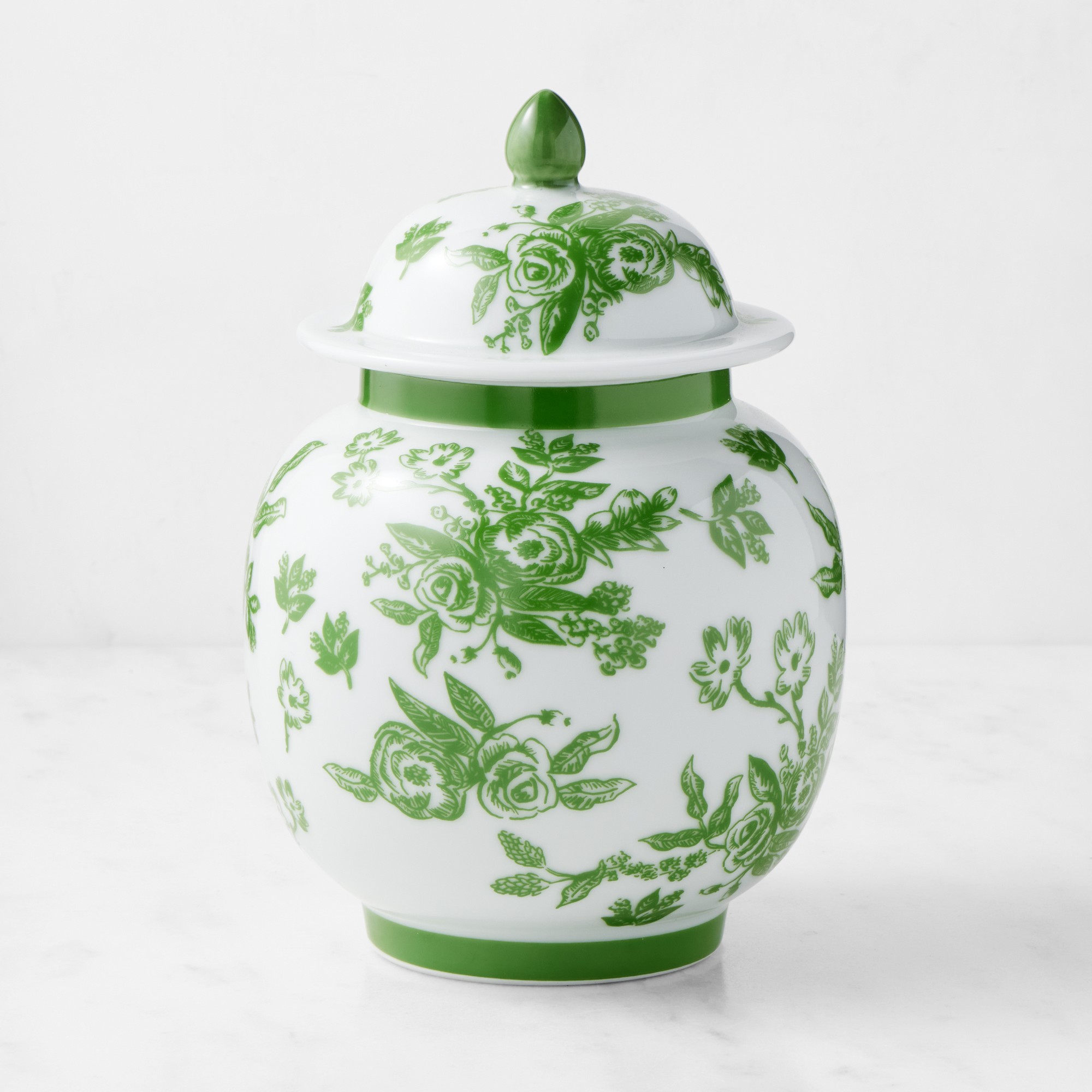 Green Ginger Jar, Rose Simolary simolary.com