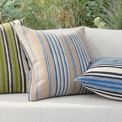 Allie Outdoor Stripe Pillow Cover