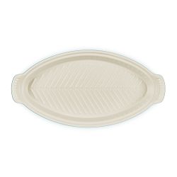 Le Creuset Stoneware Oval Fish Baker, 1 3/4 Qt.