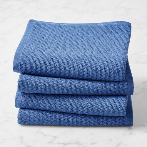 All Purpose Pantry Towels, Set of 4, Bright Blue