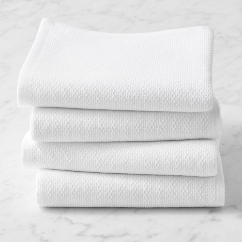 All Purpose Pantry Towels, Set of 4, White