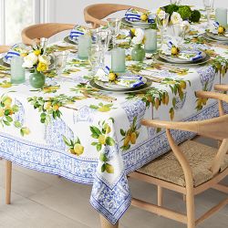Limone Tablecloth, 70"x108"