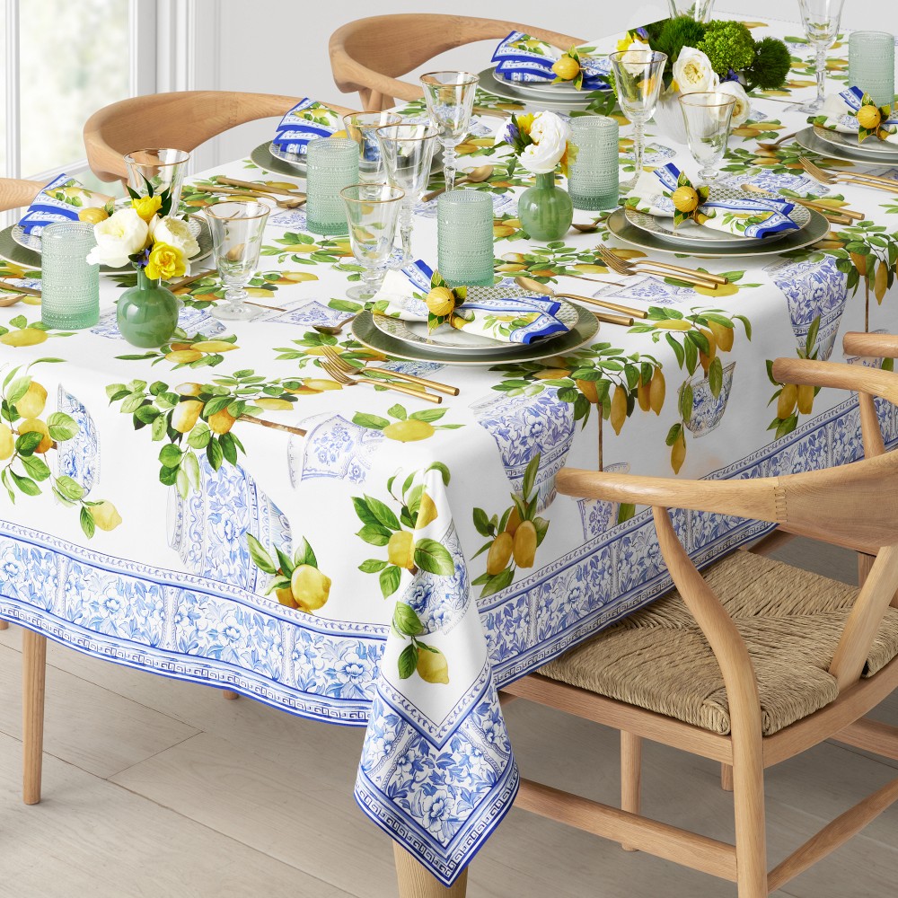 Limone Tablecloth - 70"x108"