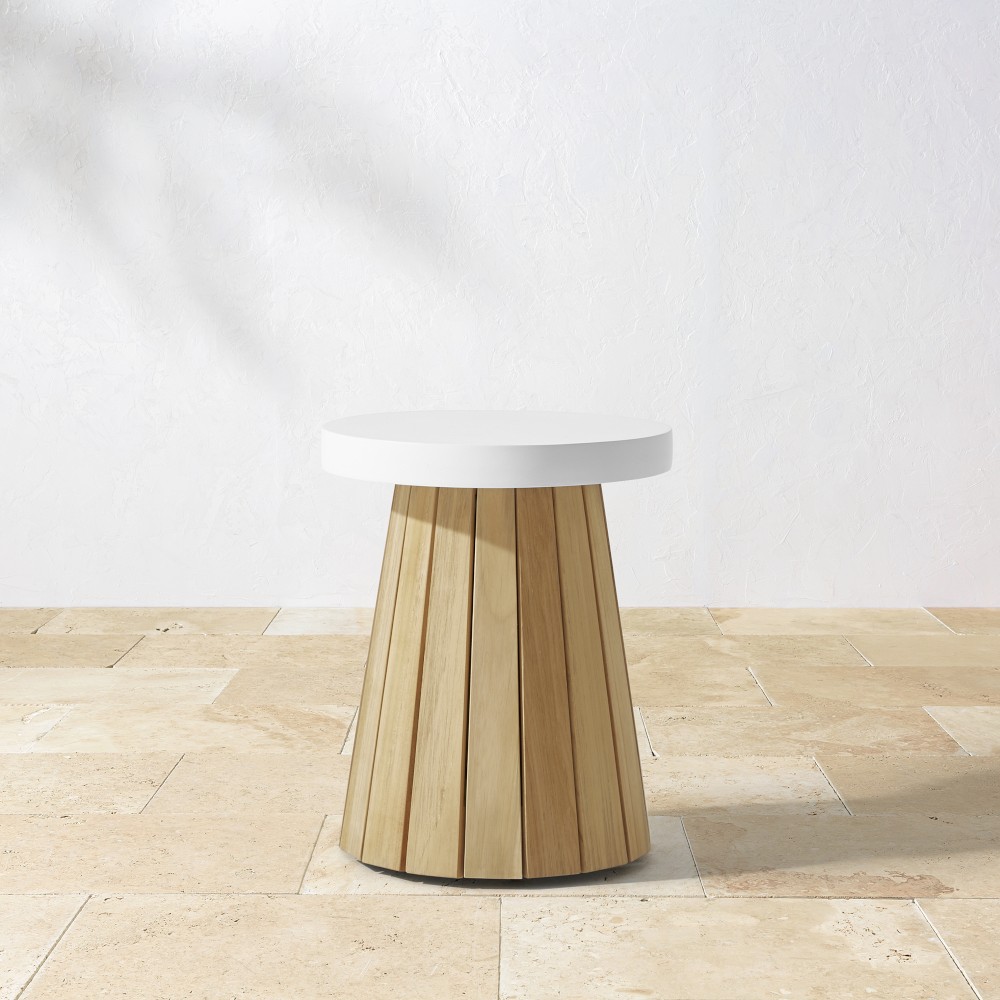 Balboa Fiberstone Side Table (18") by Williams Sonoma Home