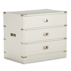 Campaign 3-Drawer Nightstand (26")