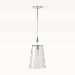 Chain Link Pendant, Polished Nickel