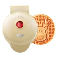 Dash Mini Reindeer Waffle Maker
