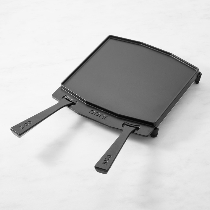 Ooni Cast Iron Dual Sided Grizzler with Trivet | Williams Sonoma