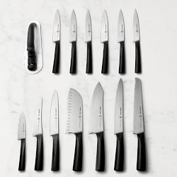 Schmidt Brothers Carbon-6 Knives, Set of 15