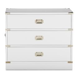 Campaign 3-Drawer Nightstand (26")