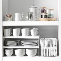 Hold Everything Metal Powder Coat Shelf Riser, Large