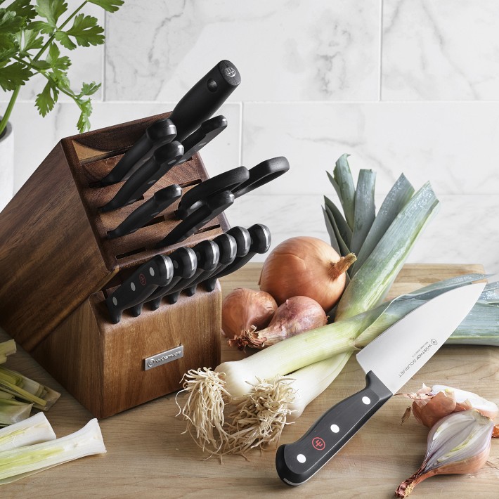 Wüsthof Gourmet Knife Block, 16-Piece Set | Williams Sonoma