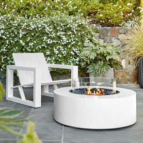 ストーブ EcoSmart Fire Lantern Outdoor ECOSMART FIRE Linear Curved 65 Fire Pit | ESF.B.FPK.LC.65.G | Fire