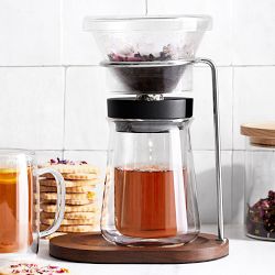 Williams Sonoma Glass Steep &amp; Serve Tea Set