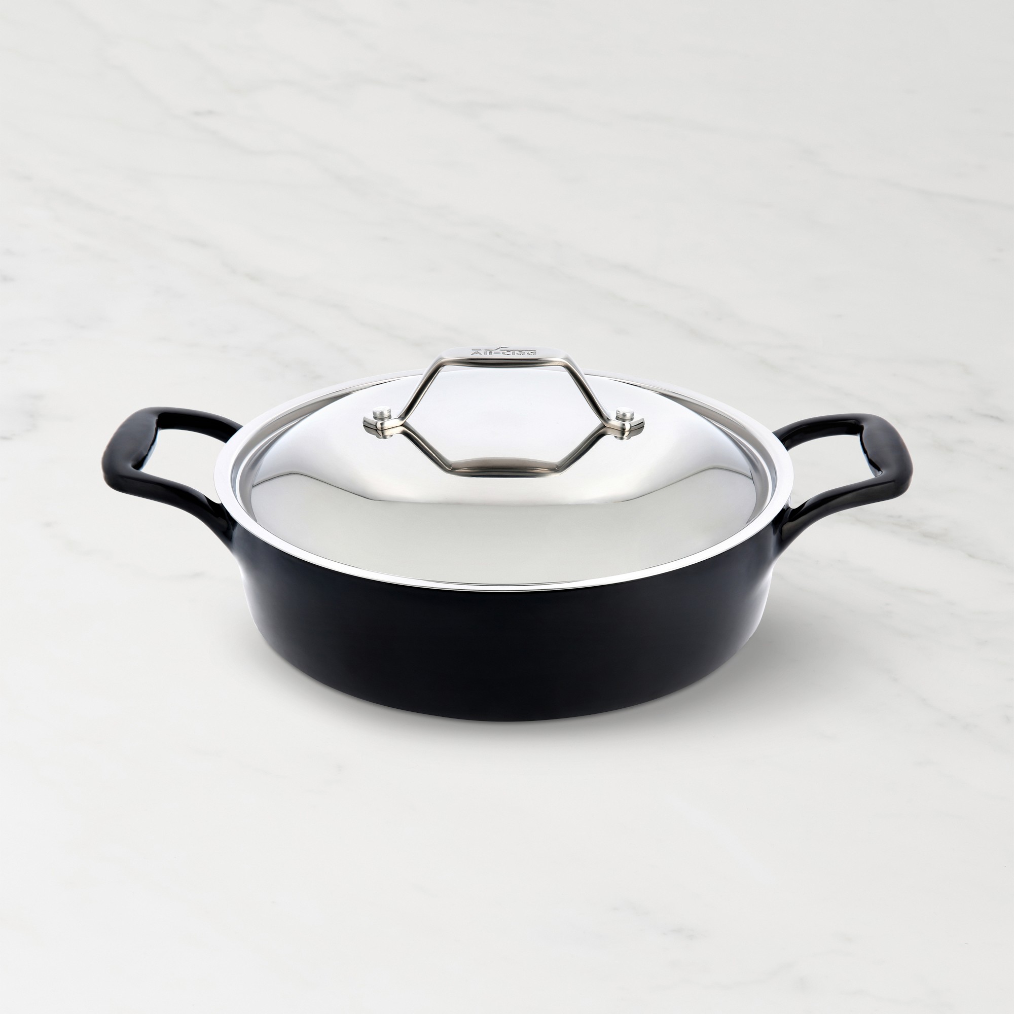 All-Clad Enameled Cast Iron Braiser, 4-Qt. Simolary simolary.com 5