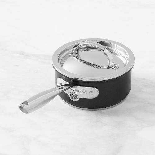 Williams Sonoma Thermo-Clad™ Nonstick Covered Saucepan, 1.5-Qt.