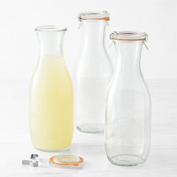 Weck Juice Jars, 35.9oz, Set of 3