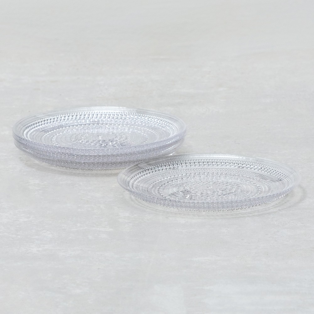 Fortessa Jupiter Dinner Plates - Set of 4, Clear