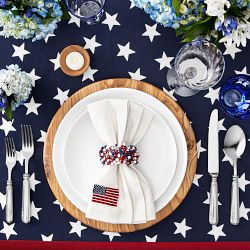 American Flag Napkins, Set of 4