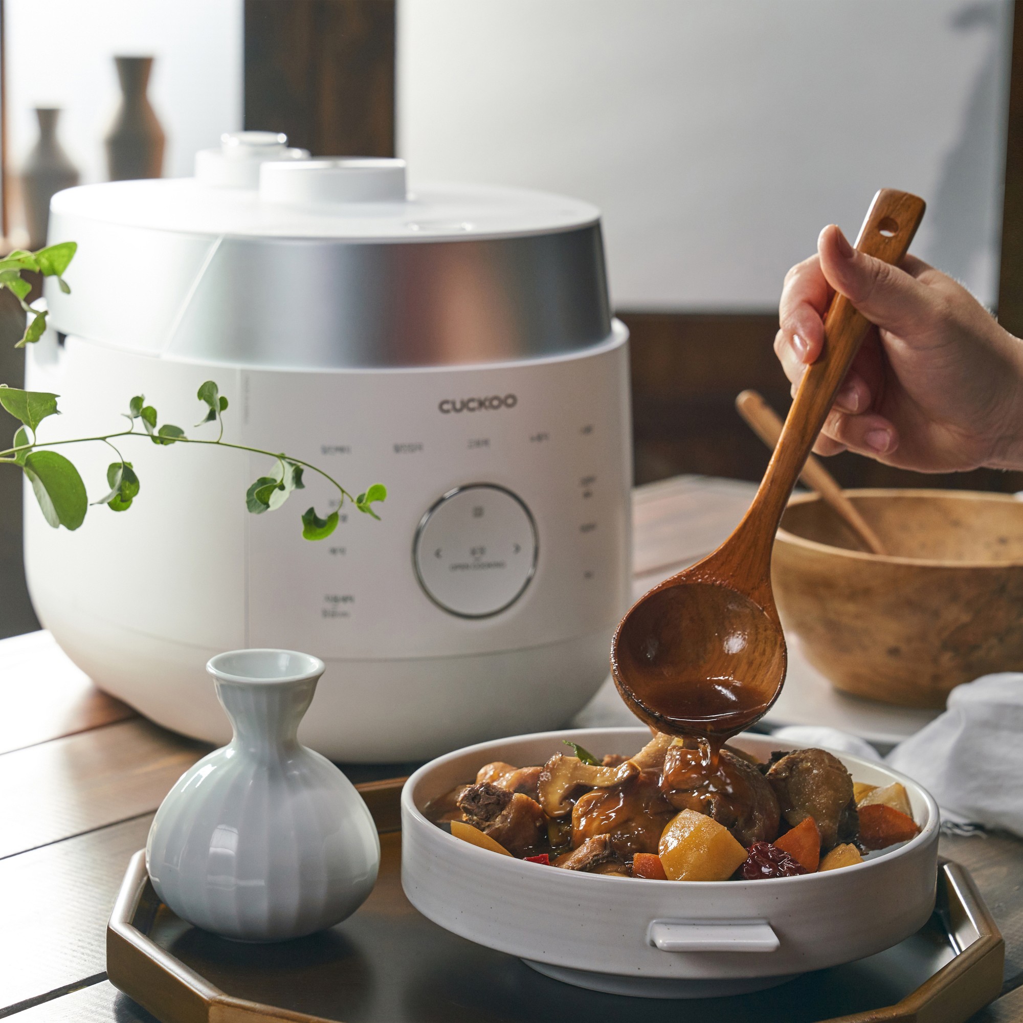 Cuckoo Induction Heating Twin Pressure Rice Cooker, 6-cup Sansujyuku sansujyuku.com