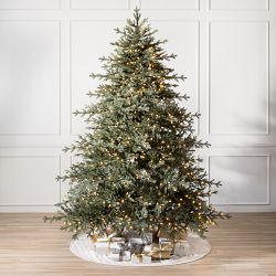 Balsam Hill Most Realistic Sugarland Pre-Lit Spruce Tree, 6.5', LED Clear