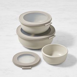 Mepal Round Nested Food Storage Containers, 6-Piece Set