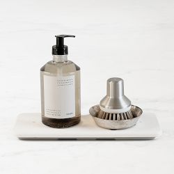 Dorai Stone Sink Caddy, Sandstone