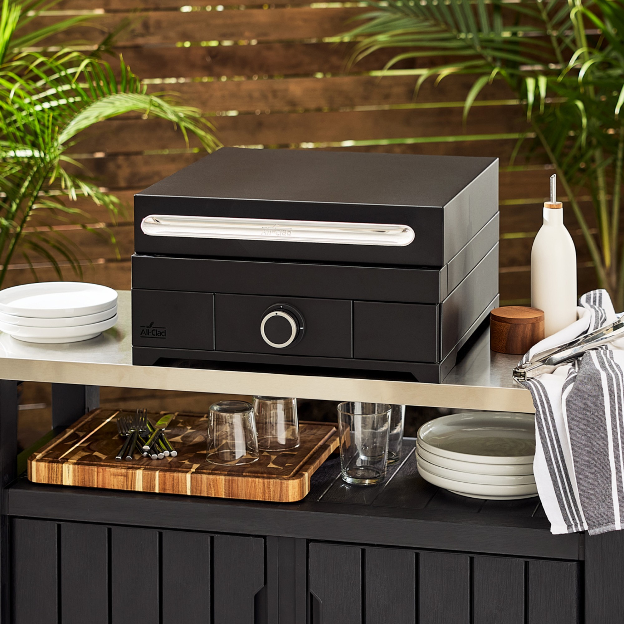 All-Clad Outdoor Countertop Gas Griddle Sansujyuku sansujyuku.com