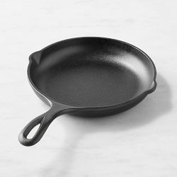 Lodge Chef Seasoned Cast Iron Skillet, 8"