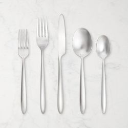 Fortessa Velo 20-Piece Flatware Set, Stainless-Steel
