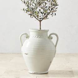 Provence Urn, Antique White