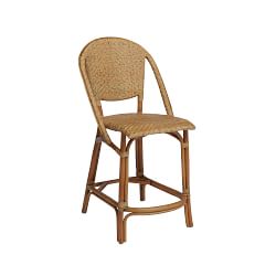 OPEN BOX: French Bistro Counter & Bar Stool, Antique Rattan