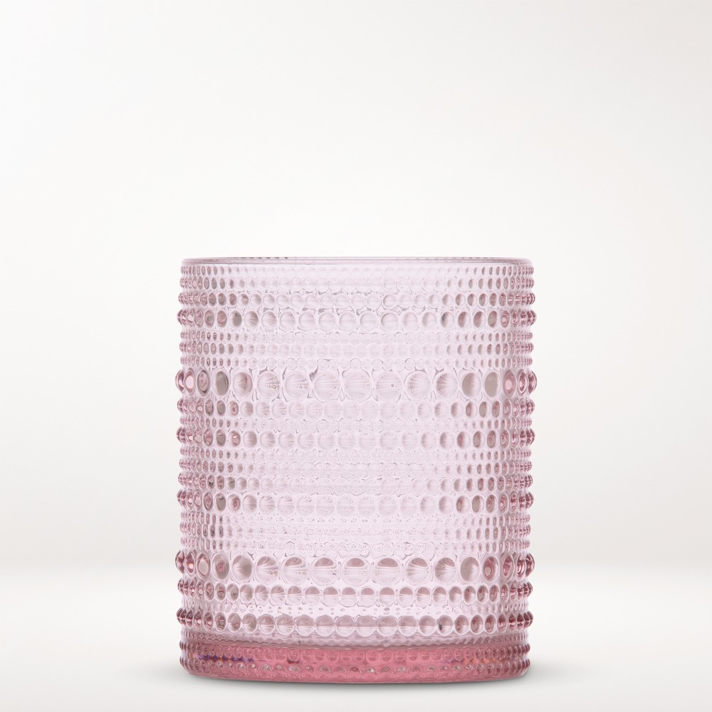 Fortessa Jupiter Short Tumblers, 10-oz, Set of 6, Pink
